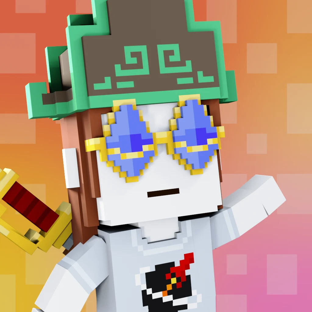 Pirate #33 voxel render
