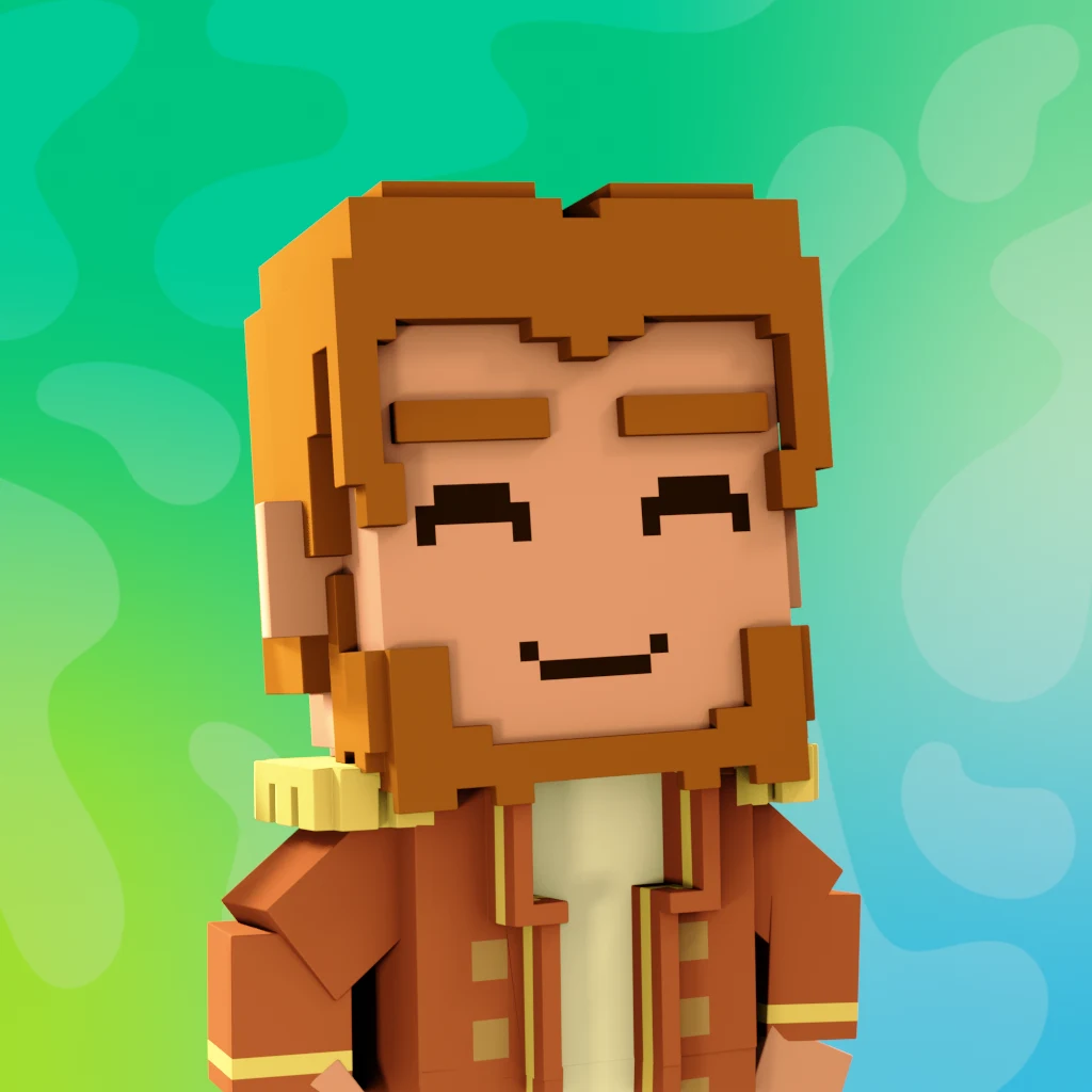 Pirate #330 voxel render