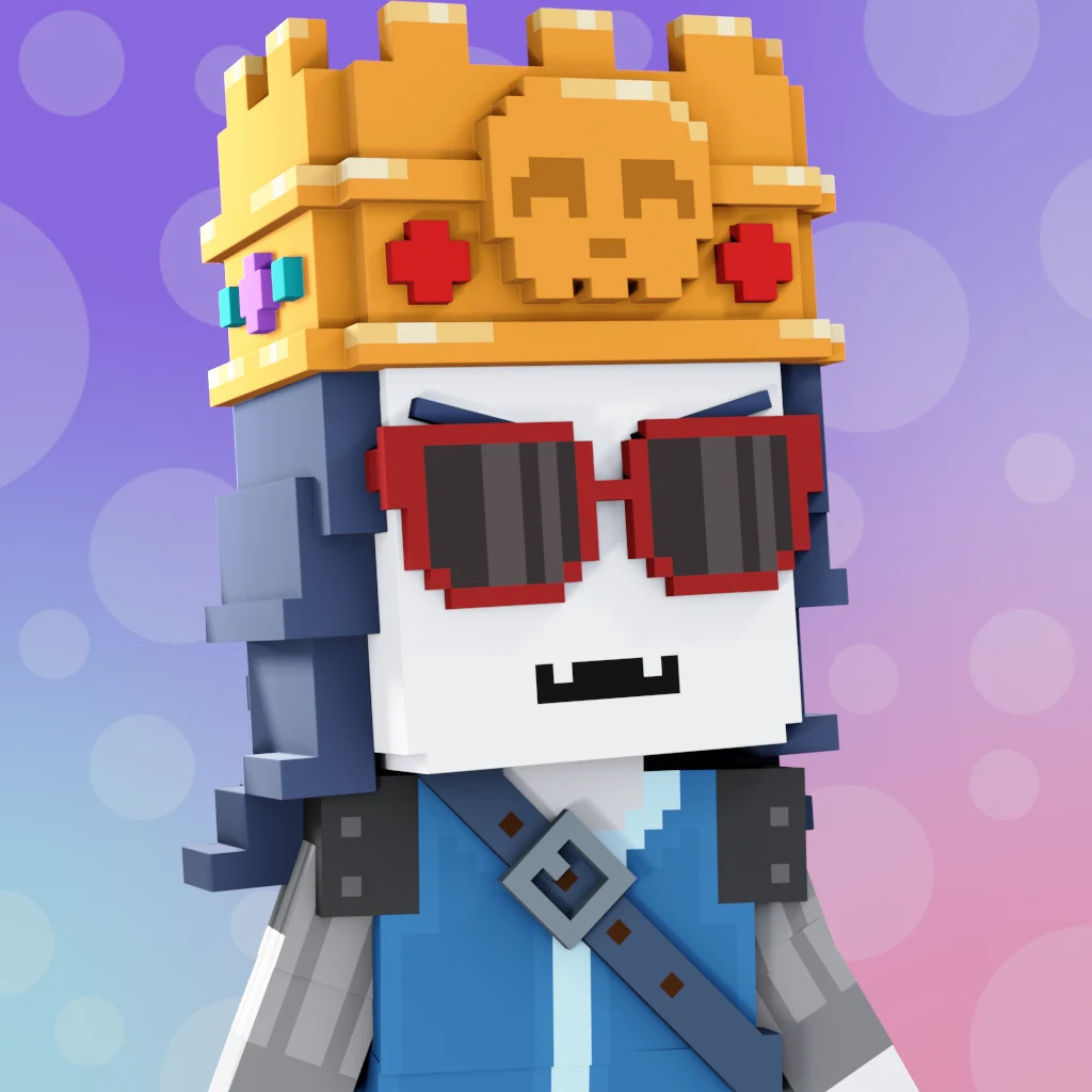 Pirate #3303 voxel render