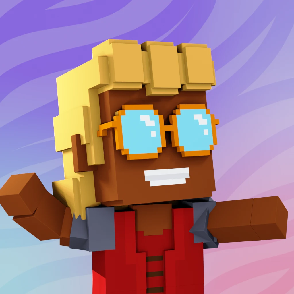 Pirate #3317 voxel render
