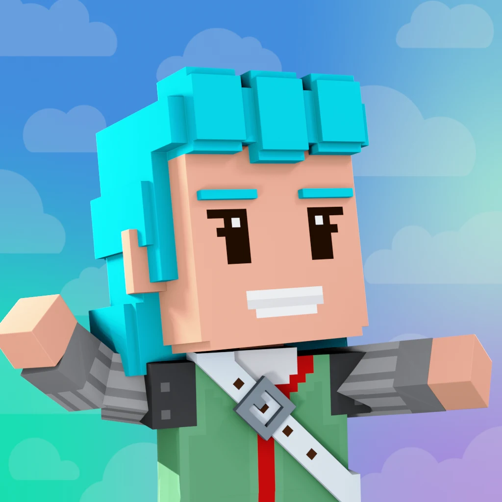Pirate #3320 voxel render