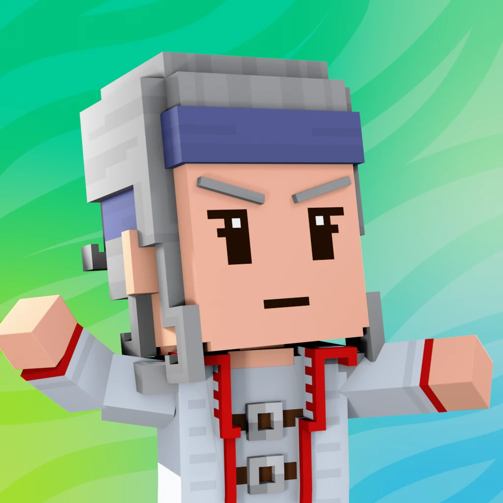 Pirate #3333 voxel render