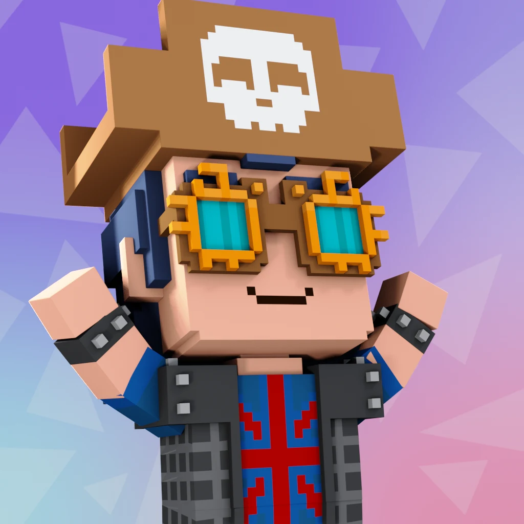 Pirate #3335 voxel render