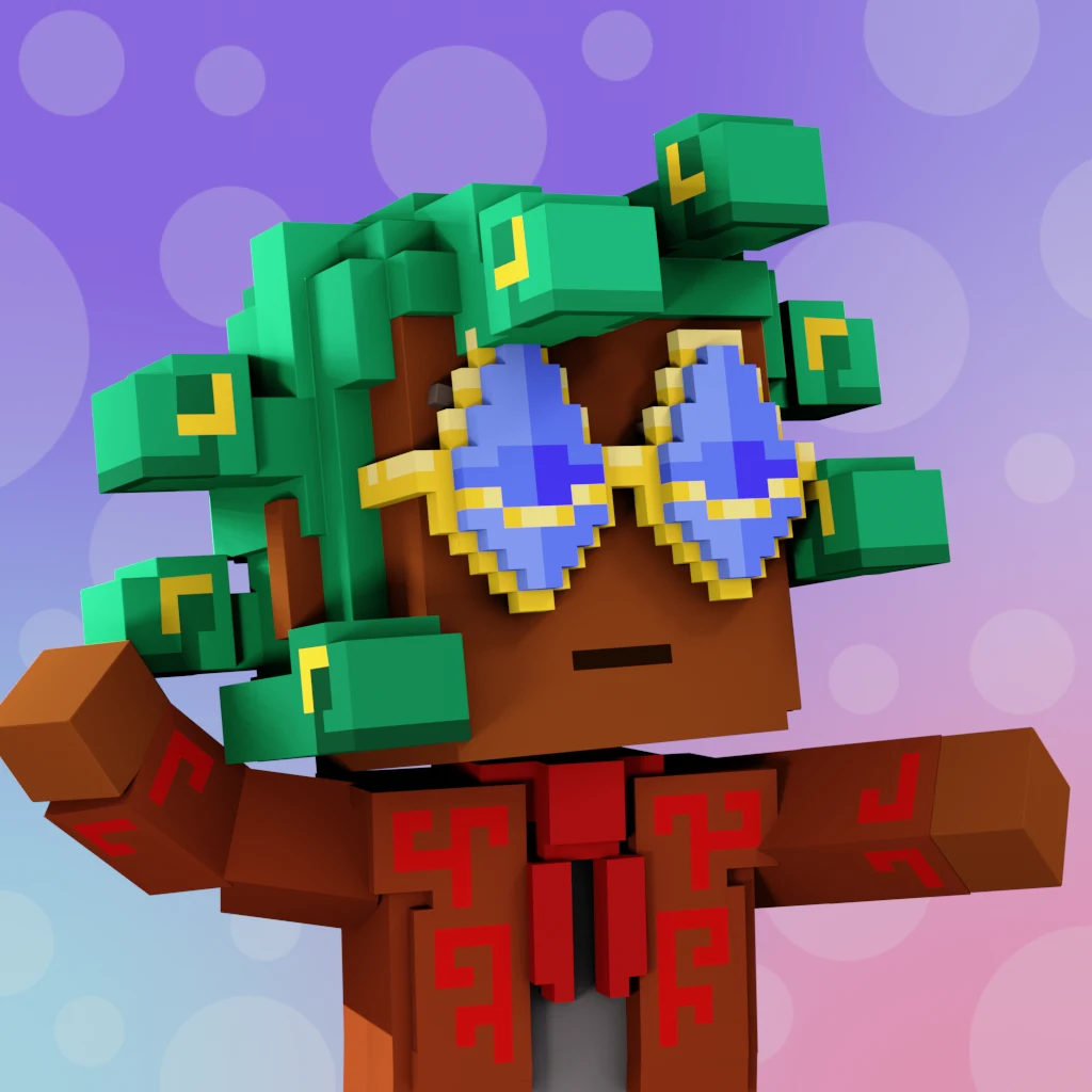 Pirate #3340 voxel render
