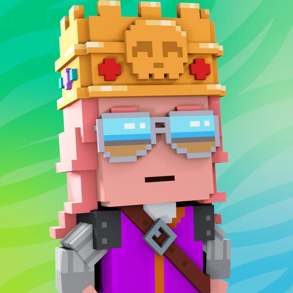 Pirate #3353 voxel render