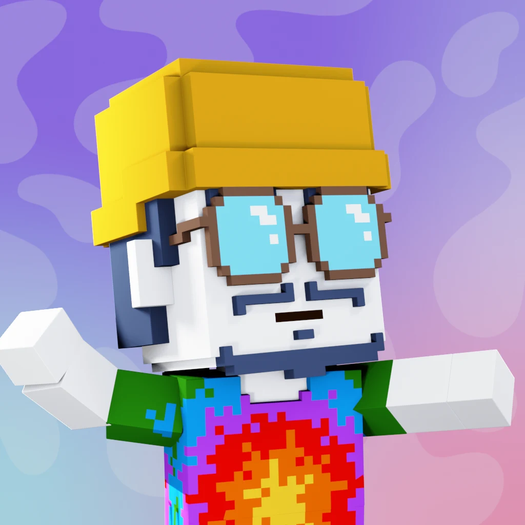 Pirate #3364 voxel render