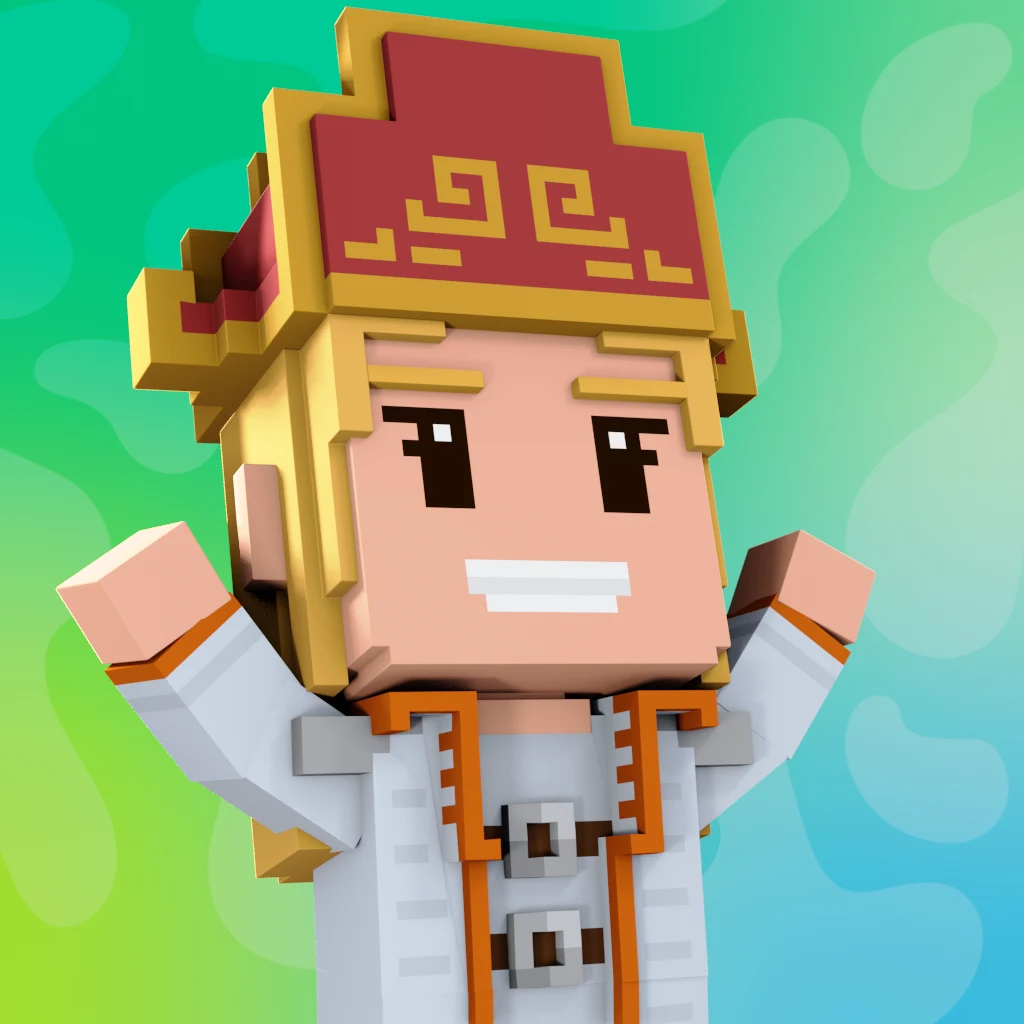Pirate #3375 voxel render