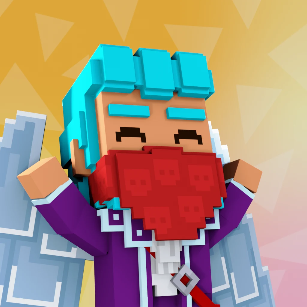 Pirate #34 voxel render