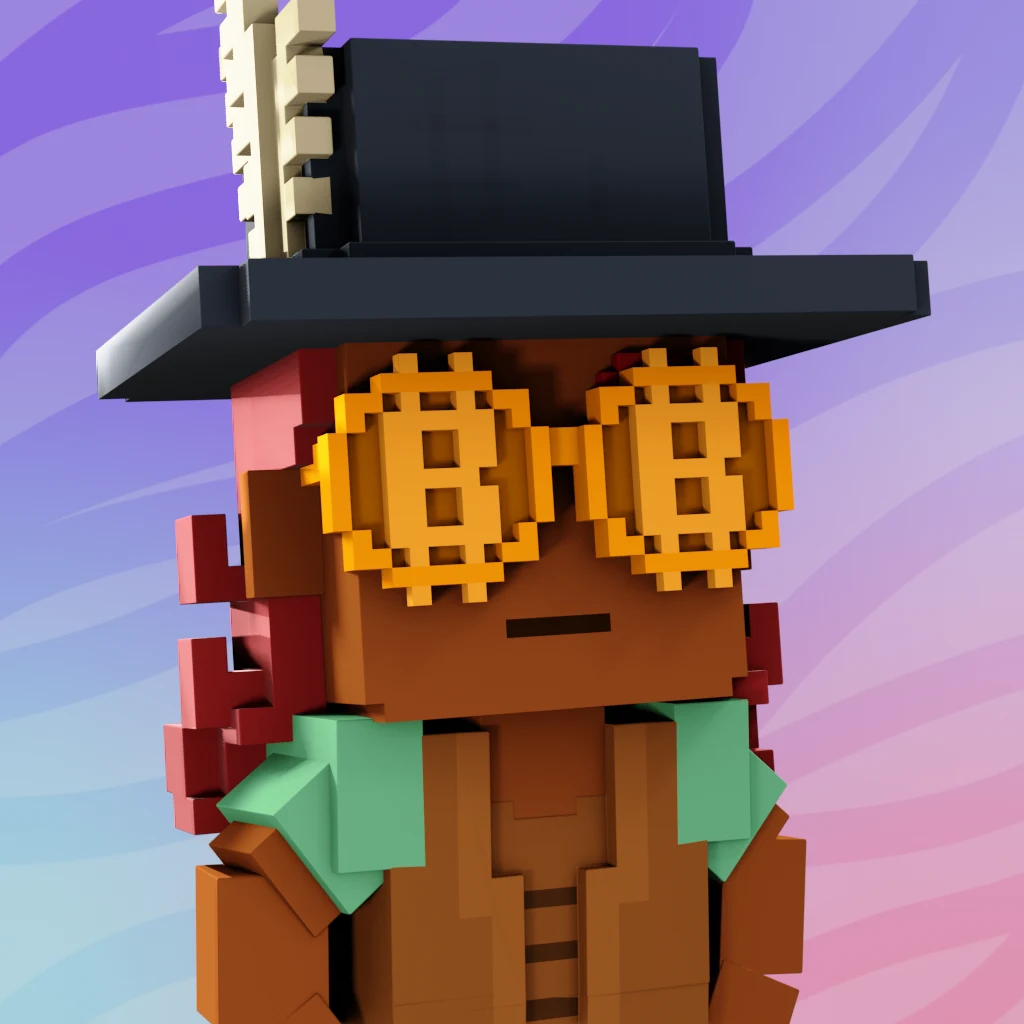 Pirate #3414 voxel render