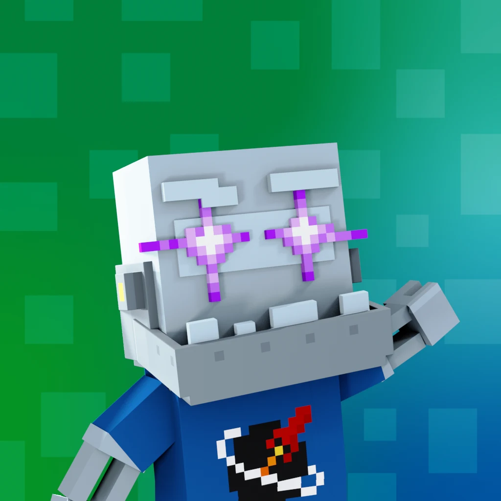 Pirate #3434 voxel render