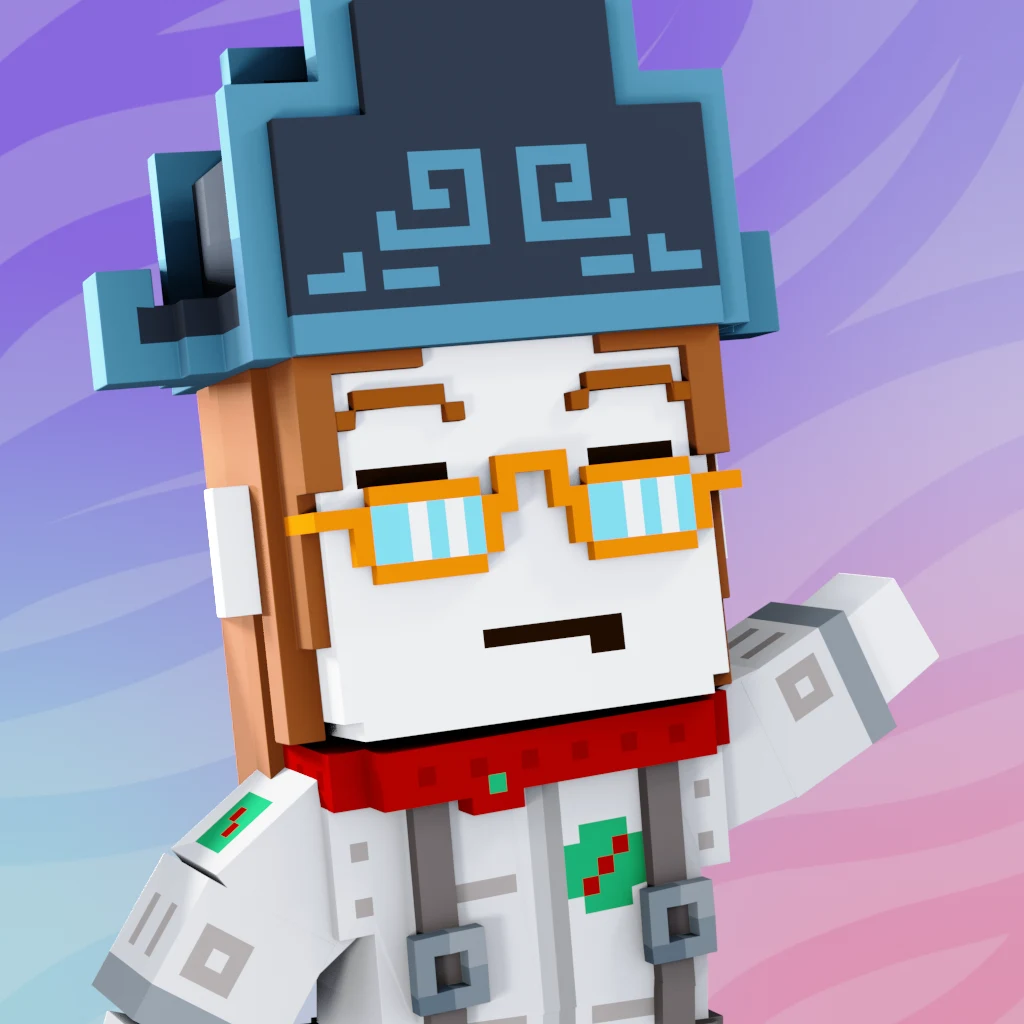Pirate #3436 voxel render
