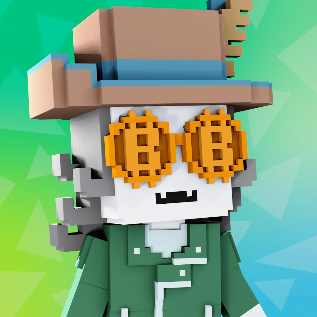 Pirate #3437 voxel render