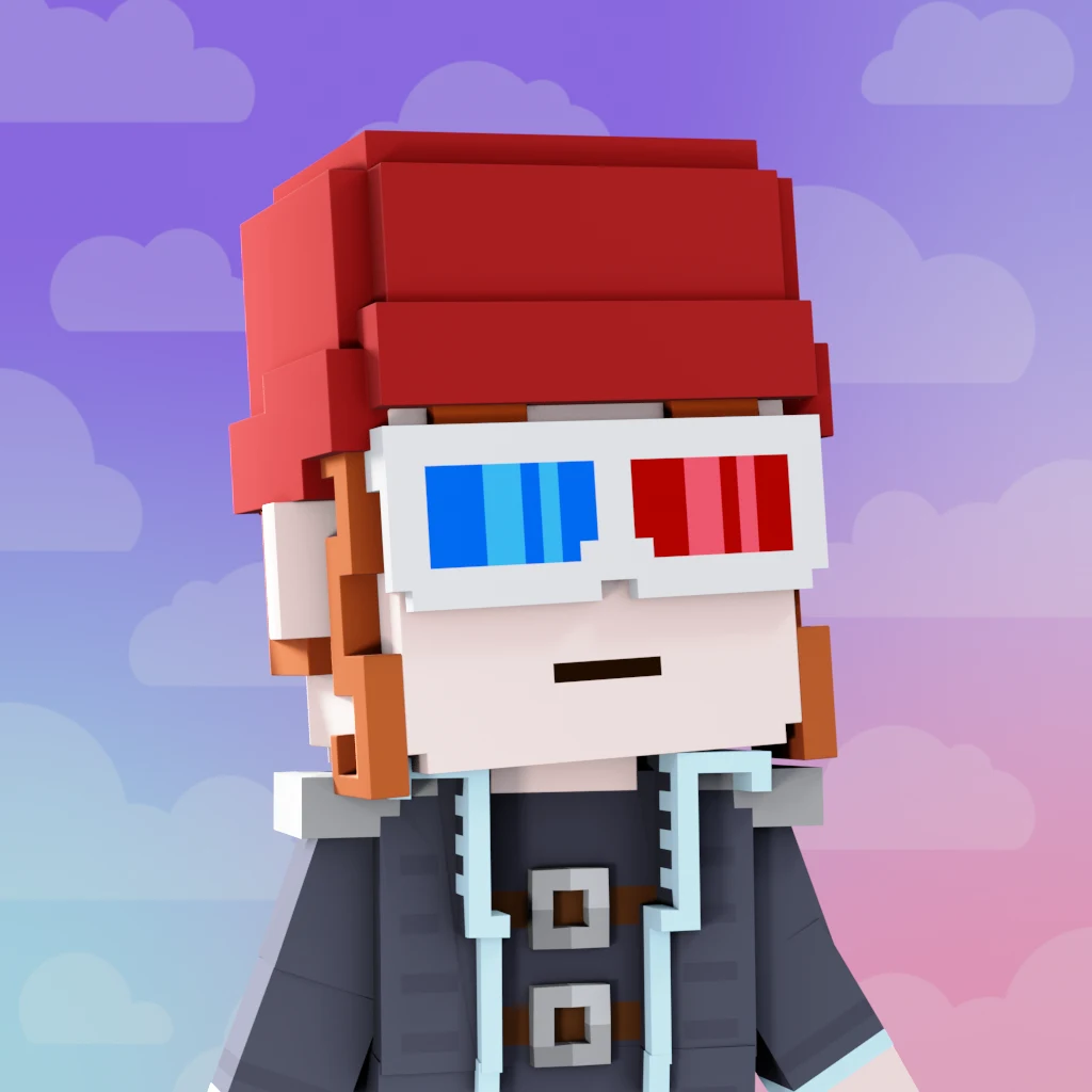 Pirate #345 voxel render