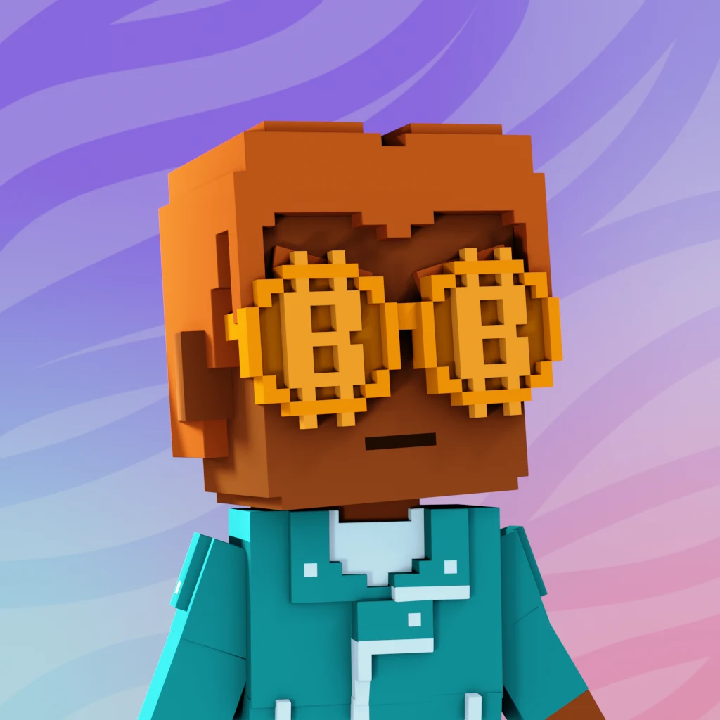 Pirate #3490 voxel render