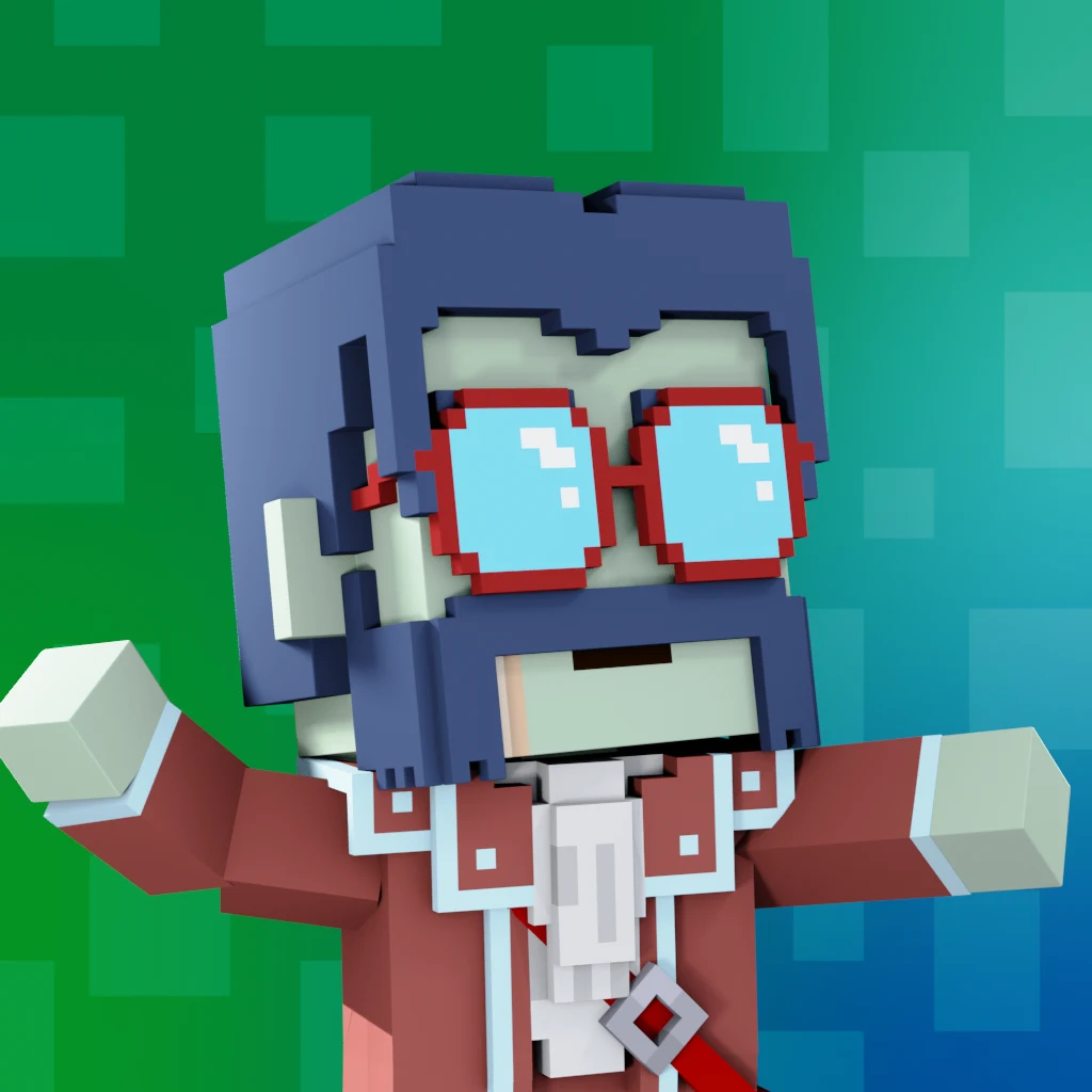 Pirate #3493 voxel render