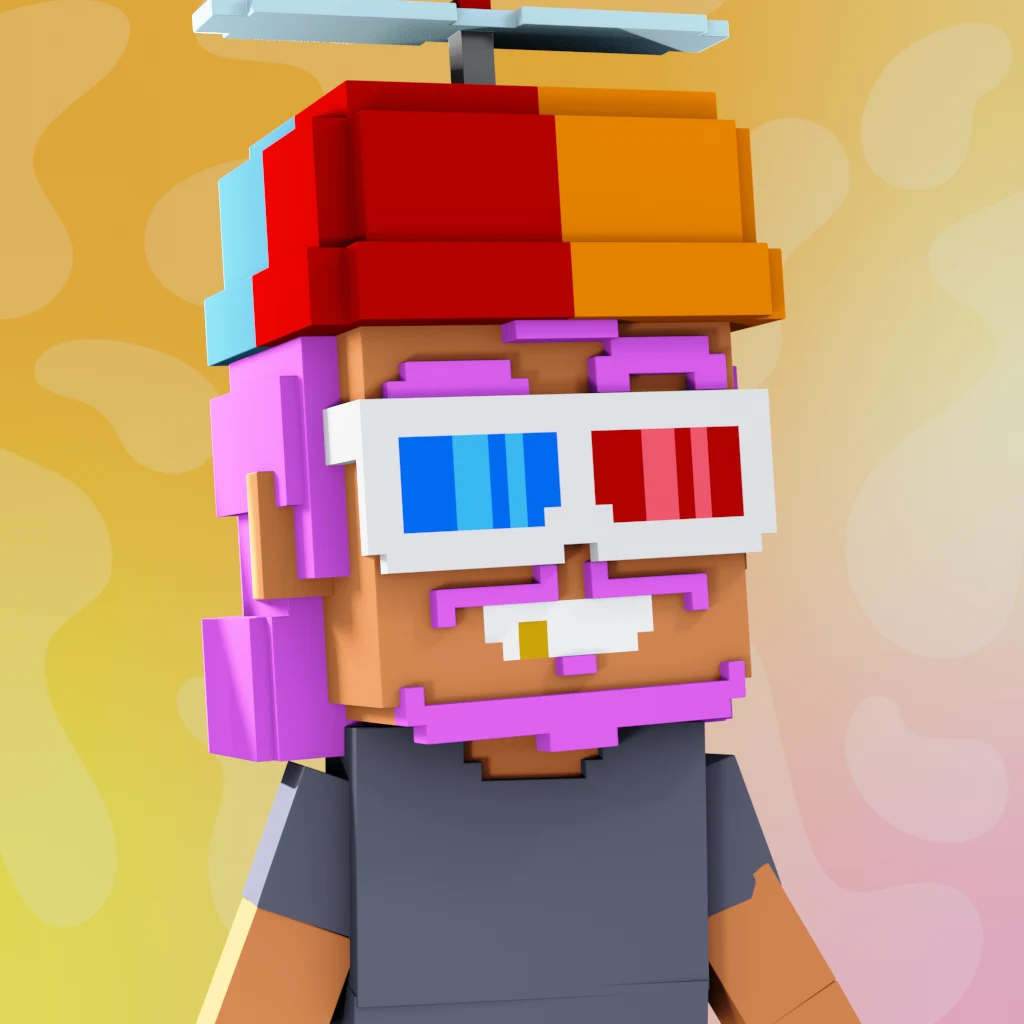 Pirate #3507 voxel render