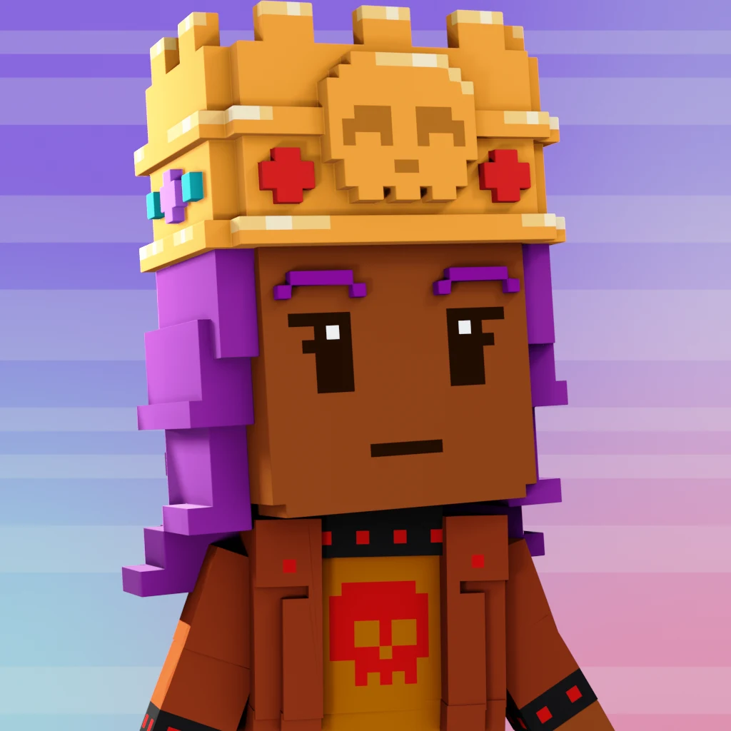 Pirate #3514 voxel render