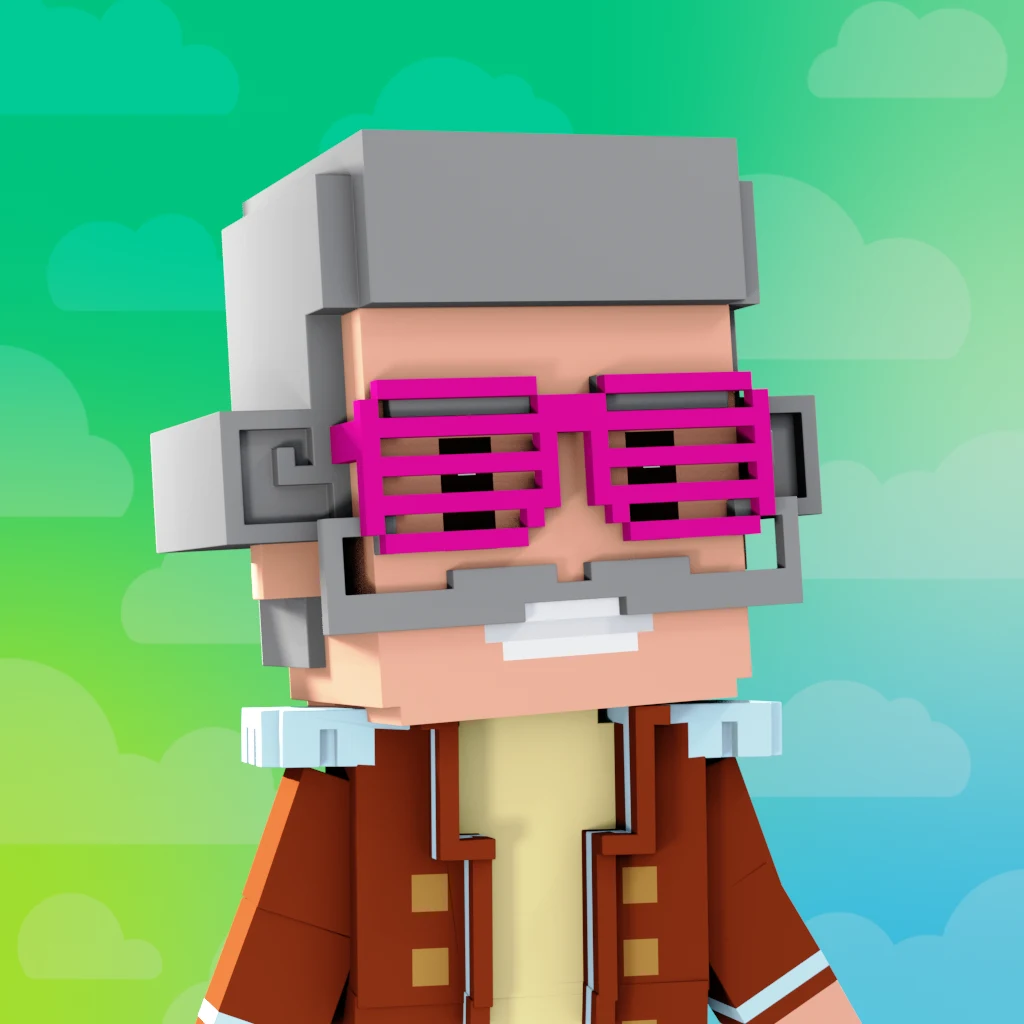 Pirate #3528 voxel render