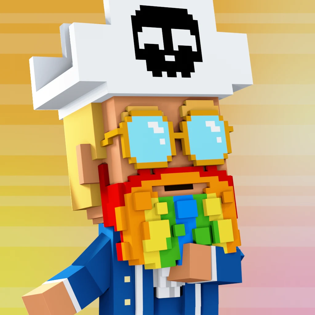 Pirate #3551 voxel render