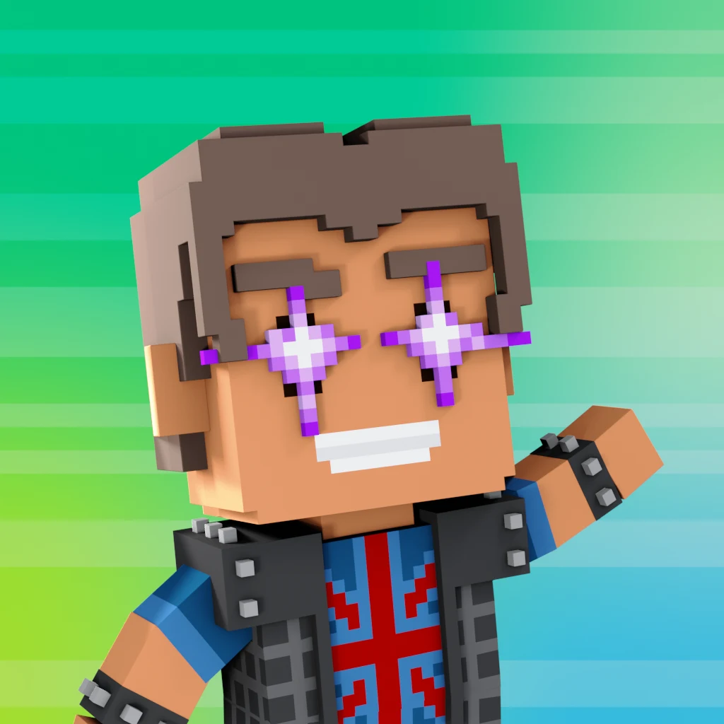 Pirate #3559 voxel render