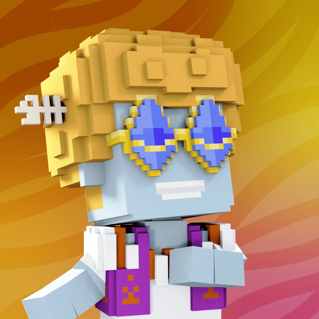 Pirate #3584 voxel render