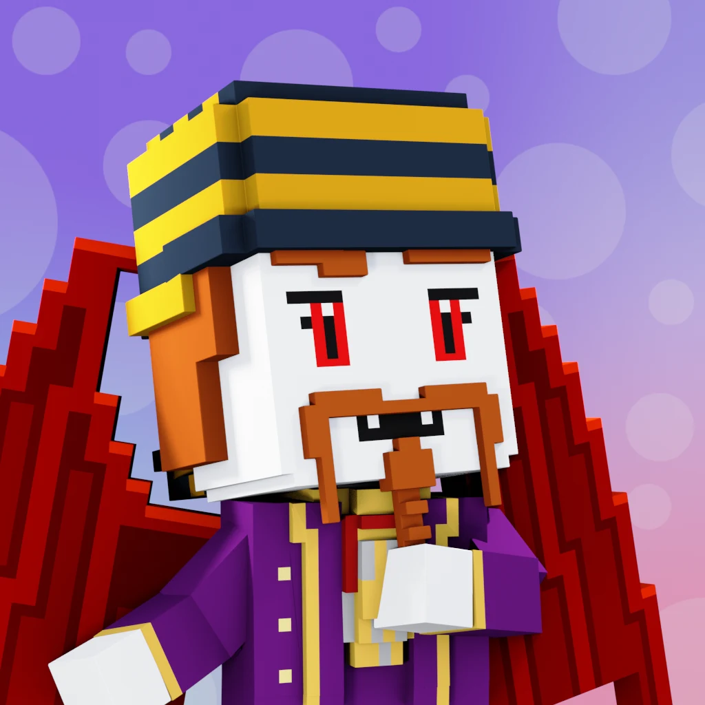 Pirate #3585 voxel render