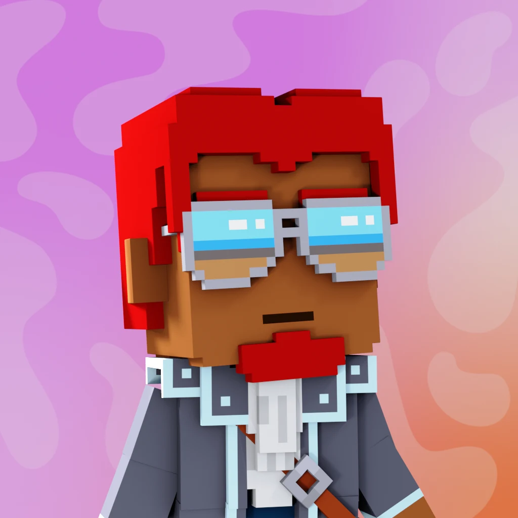 Pirate #3604 voxel render