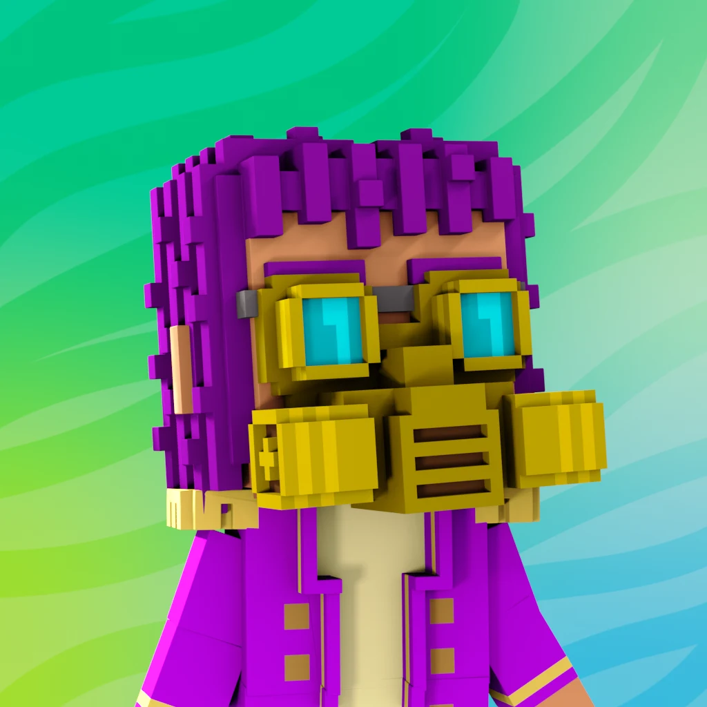 Pirate #3605 voxel render
