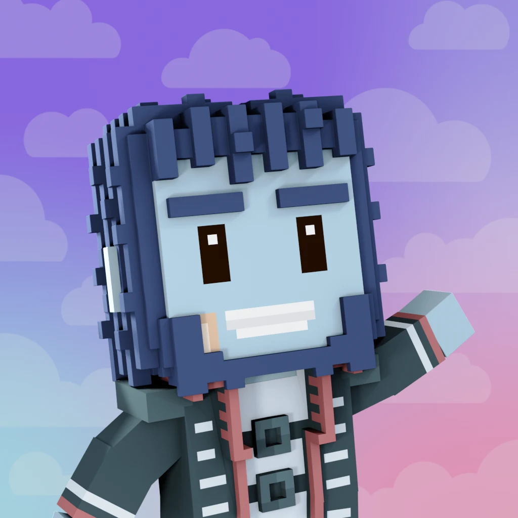 Pirate #3607 voxel render