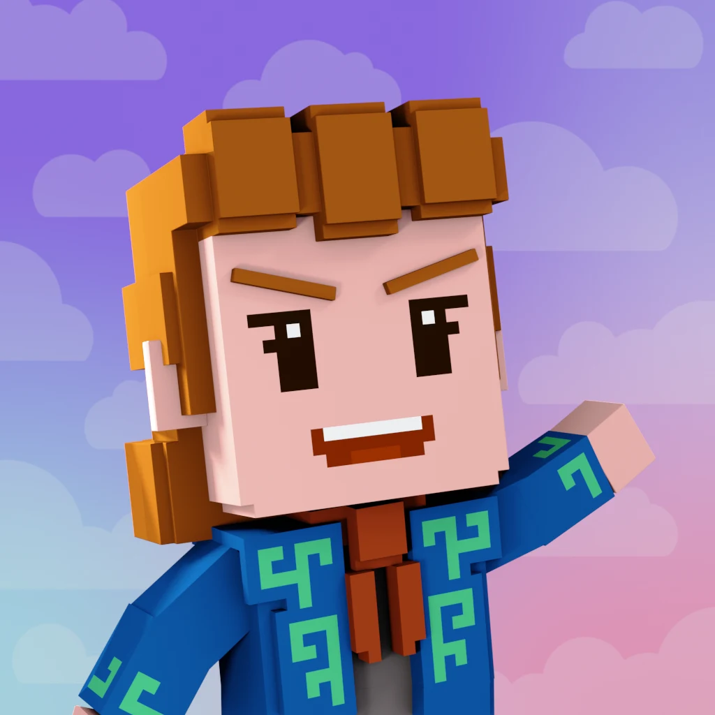 Pirate #361 voxel render