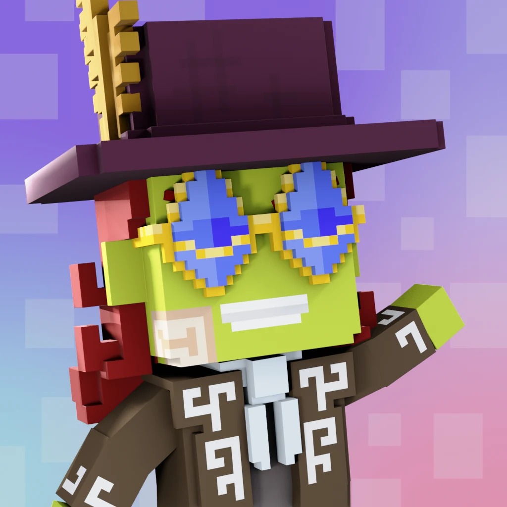 Pirate #3613 voxel render