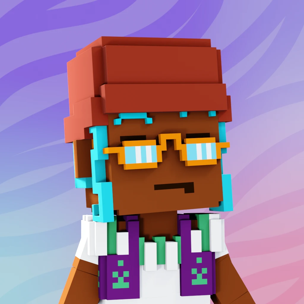 Pirate #3628 voxel render