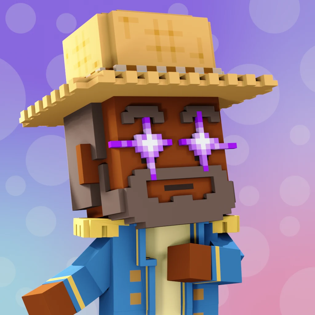 Pirate #363 voxel render