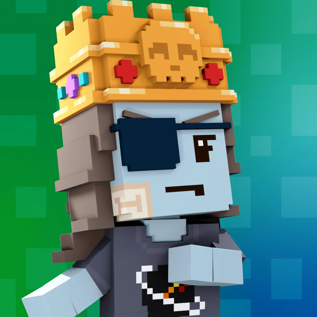 Pirate #3640 voxel render