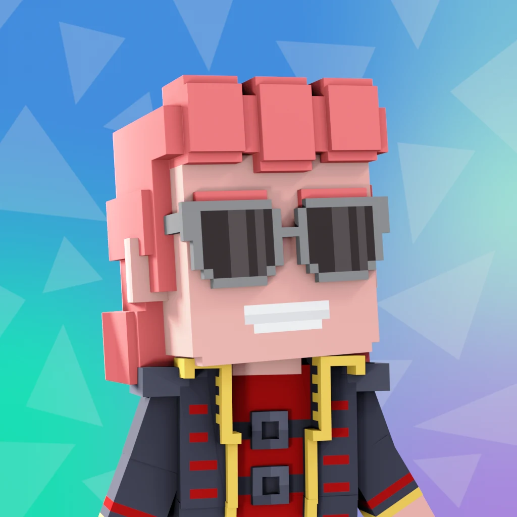 Pirate #3644 voxel render
