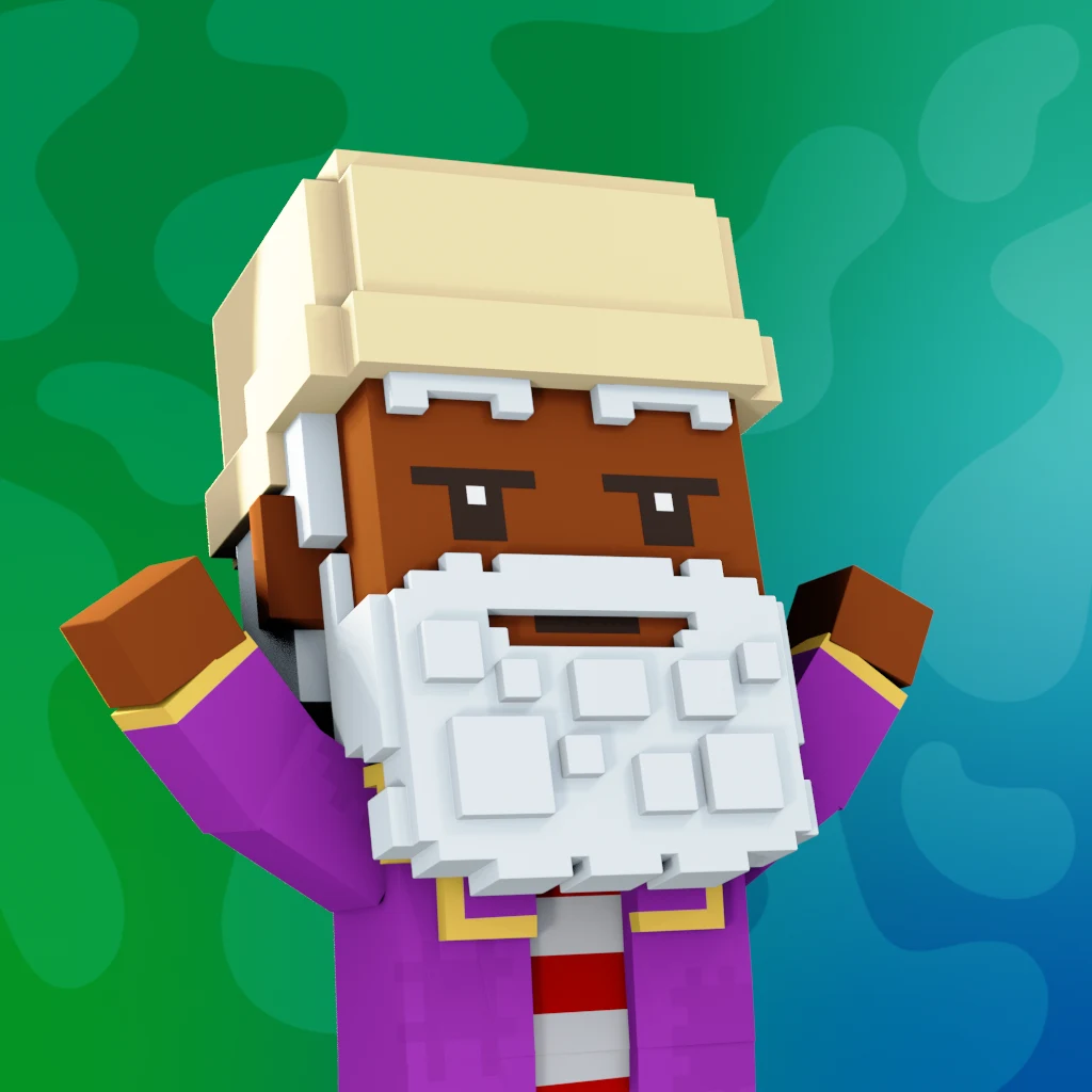 Pirate #3645 voxel render