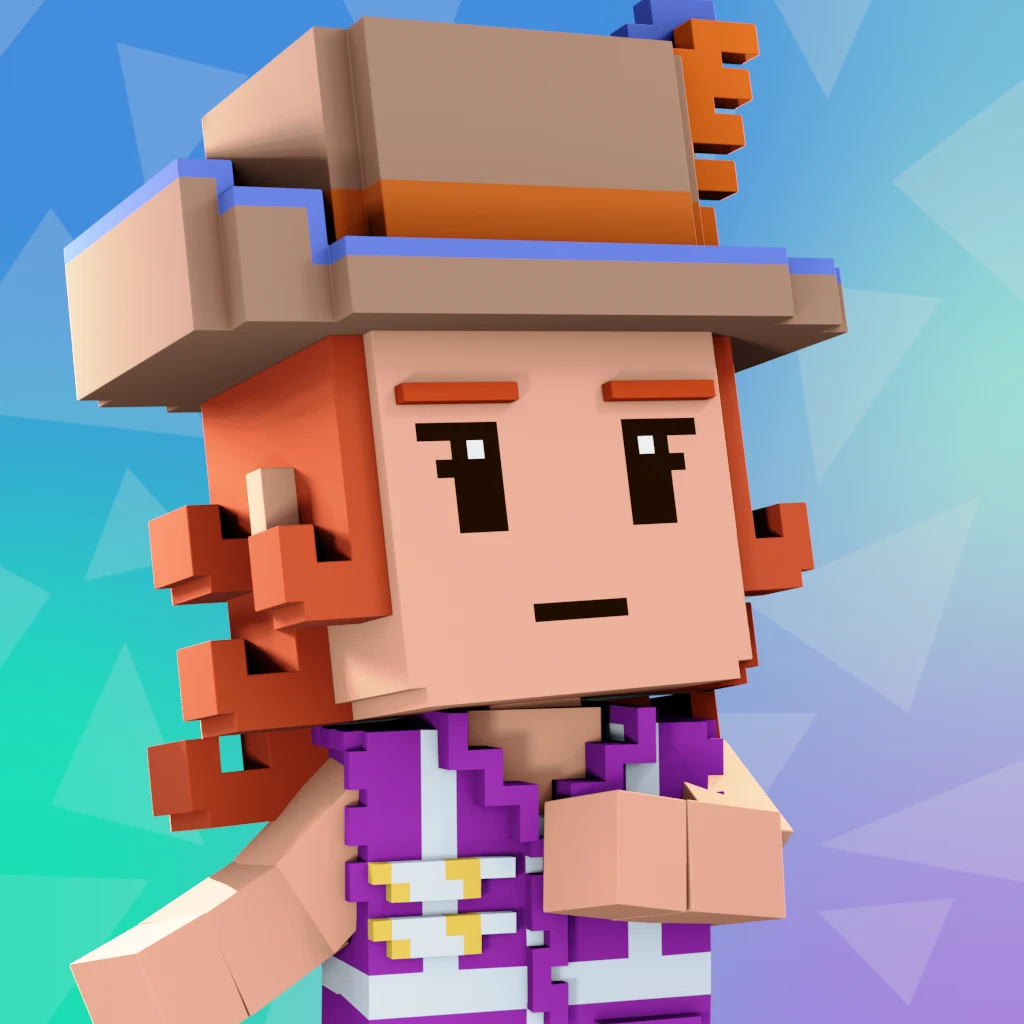 Pirate #3655 voxel render
