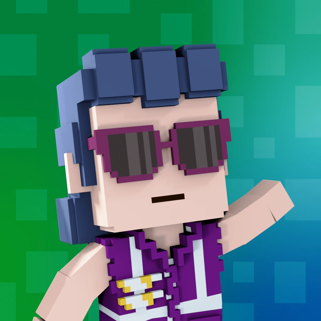 Pirate #3666 voxel render