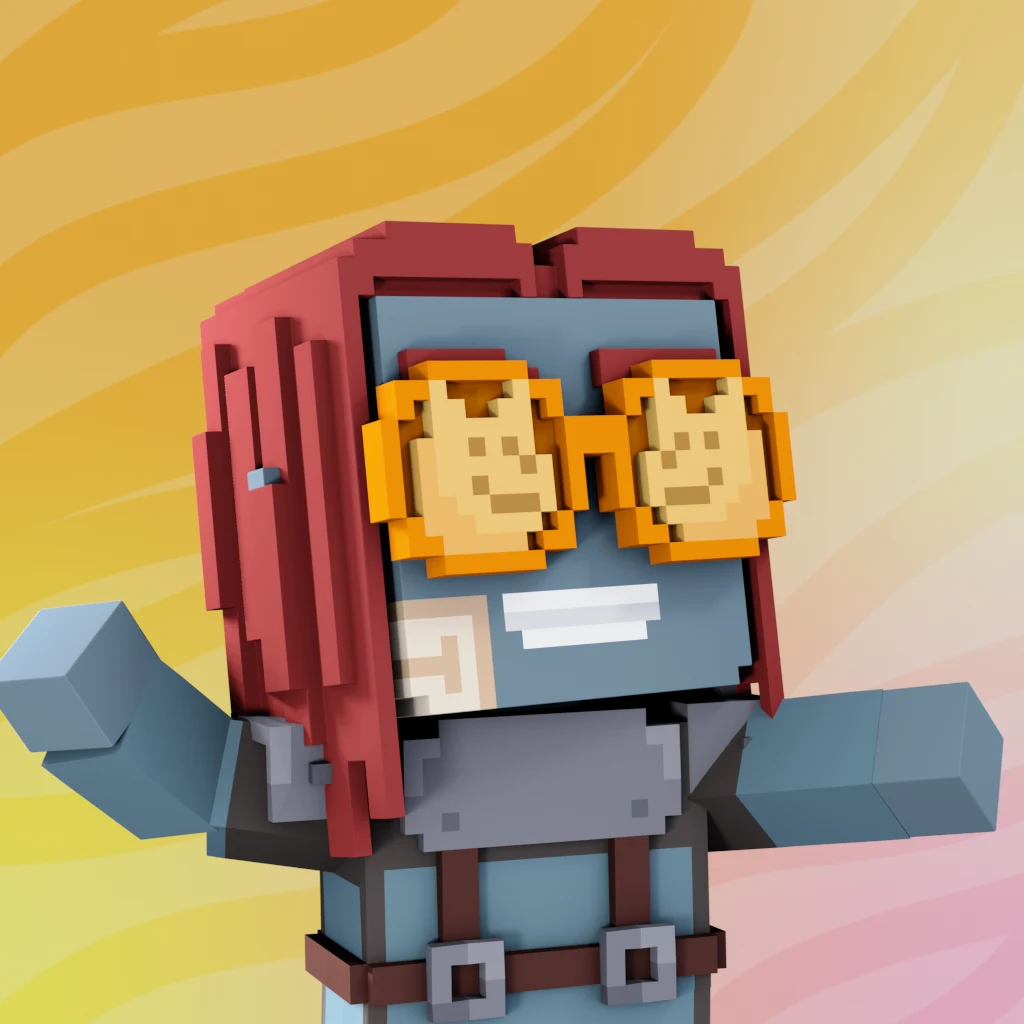 Pirate #3667 voxel render