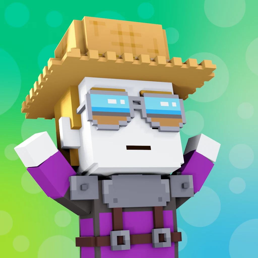 Pirate #367 voxel render