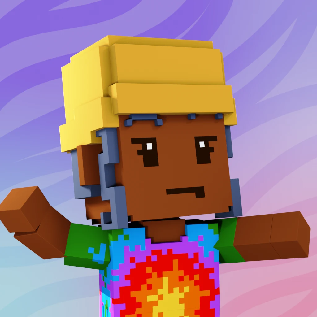 Pirate #3672 voxel render