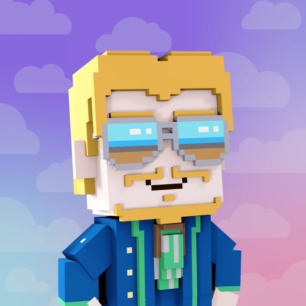 Pirate #3675 voxel render