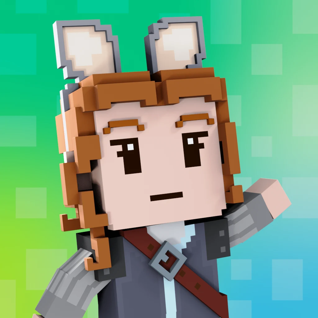 Pirate #3682 voxel render