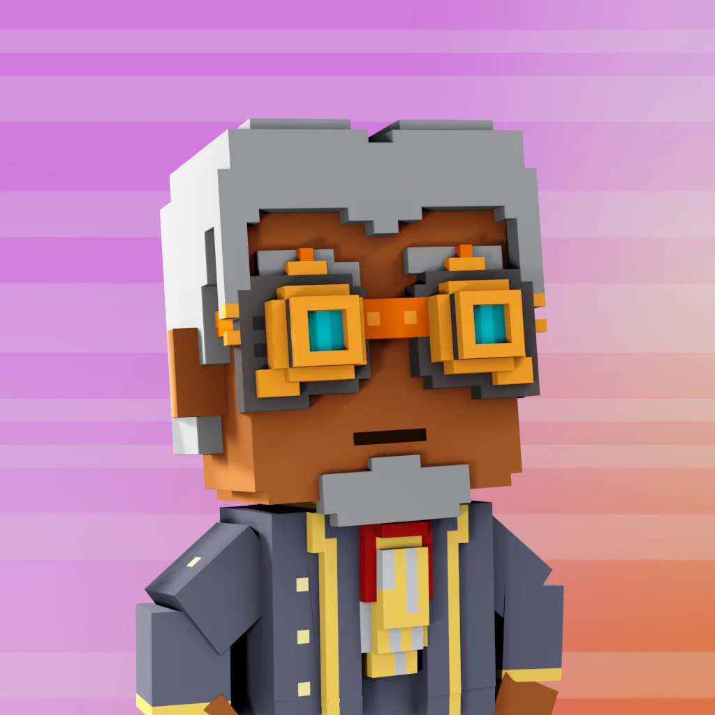 Pirate #3683 voxel render