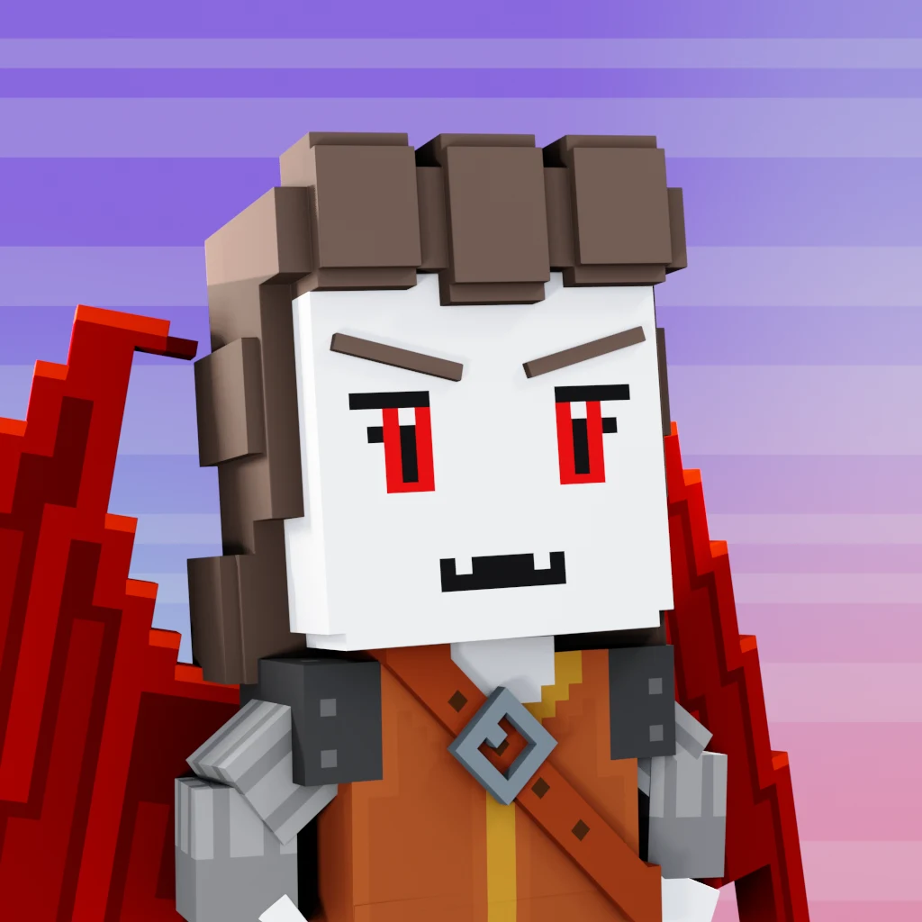 Pirate #3690 voxel render