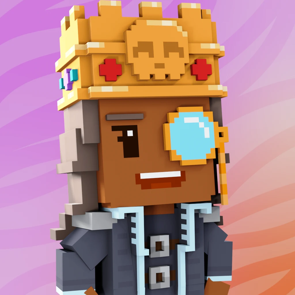 Pirate #37 voxel render