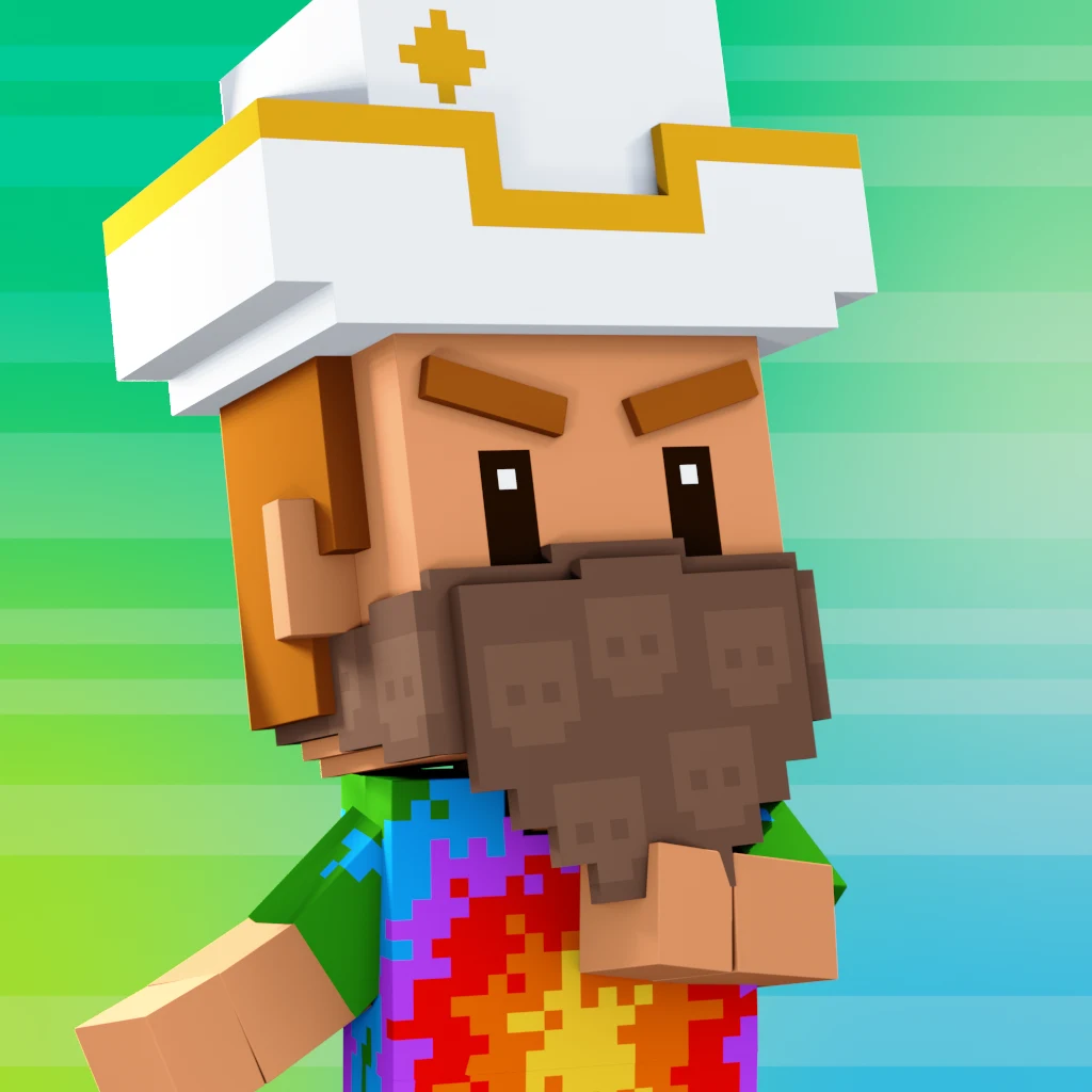 Pirate #370 voxel render