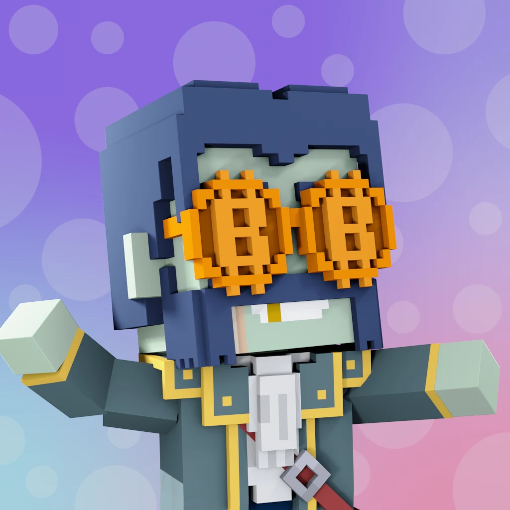 Pirate #3704 voxel render