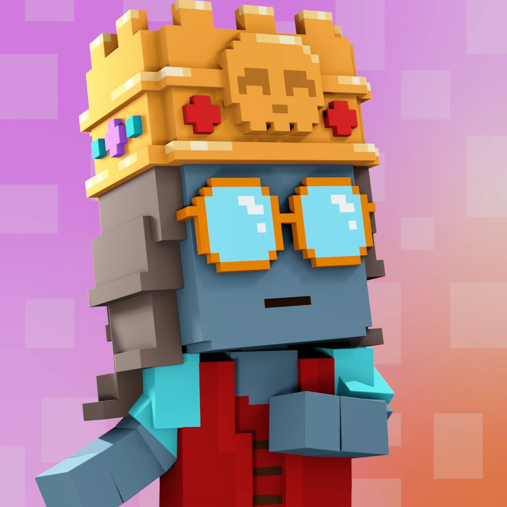 Pirate #3712 voxel render