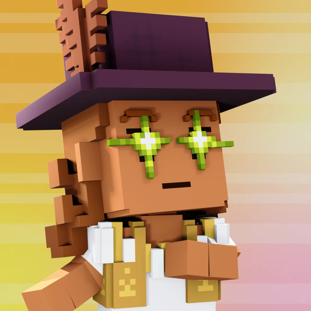 Pirate #3714 voxel render